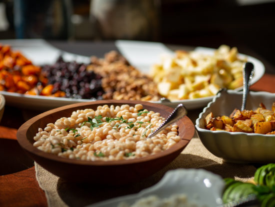 Food served at Copper House